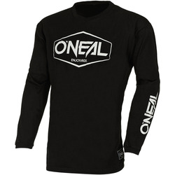 Oneal Element Jersey Hexx (cotton) Youth - Black/White - XS