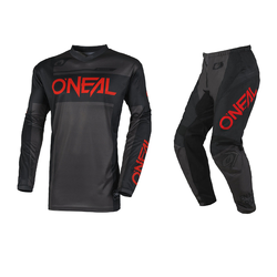 Oneal Element MX Gear Set - Black/Grey/Red