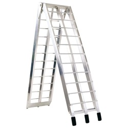 Motorsport Moto Ramp 7ft Folding 12" 340kg - Silver