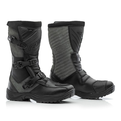 RST Raid Waterproof Adventure Bike Boots - Black 