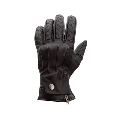 RST Matlock Classic Ce Motorbike Glove - Black
