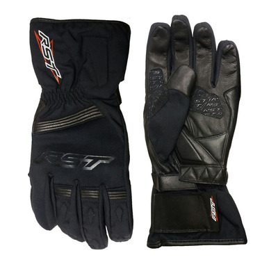 RST T150 City Waterproof Motorcycle Gloves - Black
