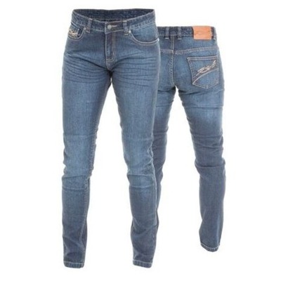 RST Ladies Skinny Fit Kevlar Jeans Motorbike - Blue