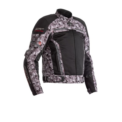RST Ventilator-x Ce Textile Motorbike Jacket - Black Camo