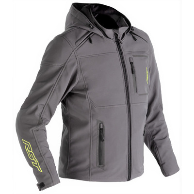RST Frontline CE Waterproof Jacket - Neon Grey