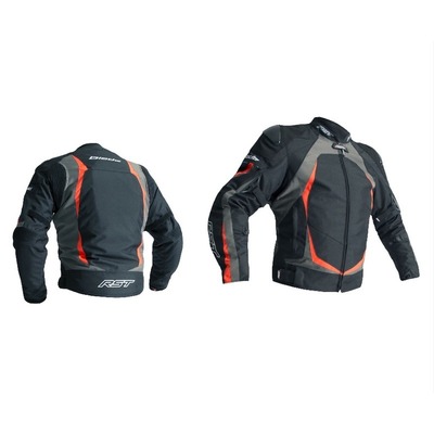 RST Blade Ii Sport Ce W/p Motorbike Jacket - Grey/Fluoro/Red