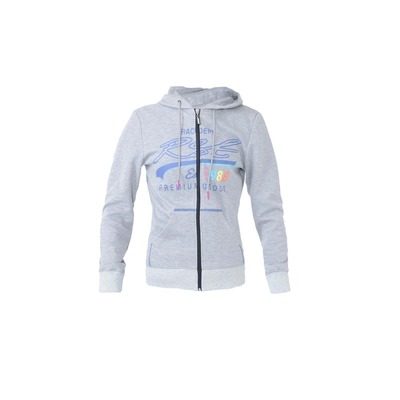 RST Ladies Zip Hooded Fleece - Grey