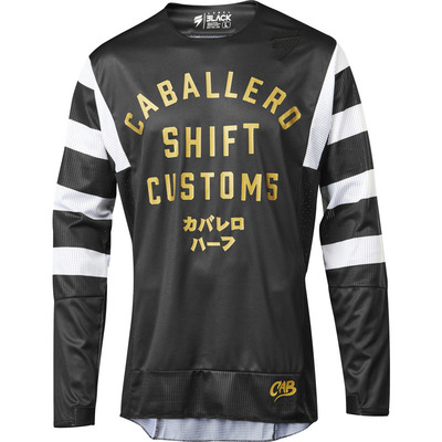 Shift 3lack Cabalero X Lab MX Jersey  - Black