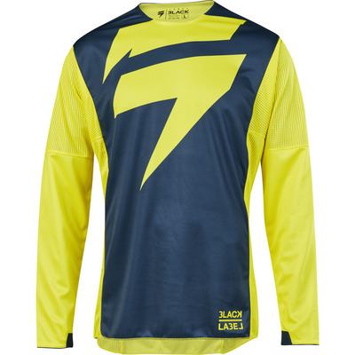 Shift 3lack Mainline MX Jersey - Yellow/Navy (HOT BUY)