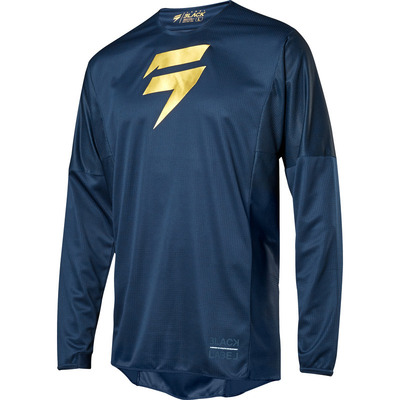 Shift 3lack Label MX Jerseys  - Navy/Gold