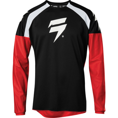 Shift Whit3 Label Race Jersey 1 MX Jersey  - Black/Red
