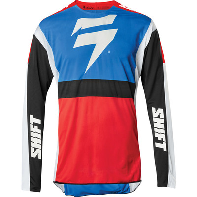 Shift 3lack Label Race Jersey 2 MX Jersey  - Blue/Red
