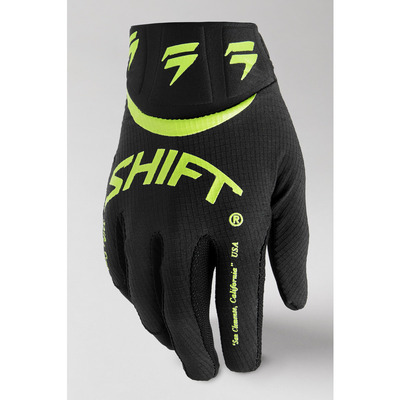 Shift Youth White Label Bliss Gloves 2021 - Flouro Yellow