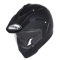 Suomy MX Tourer Plain Adventure - Matt Black