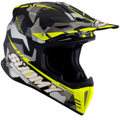 Suomy X-Wing MX Helmet with MIPS Camouflager - Matt Yellow
