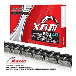 XAM 520AO O-Ring Chain (120L) With Clip Link